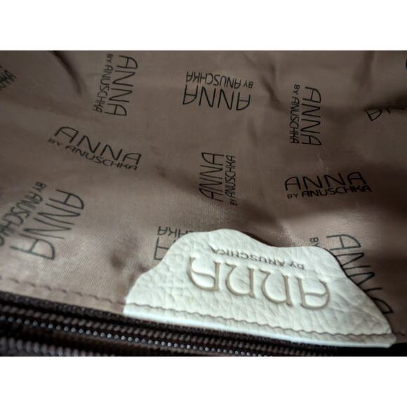 Anna By Anuschka Handpainted Leather Shoulder Bag Rustic Banquet NWOT Boho... - Picture 6 of 7